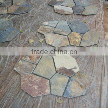 Luxury villa garden outdoor use chinese slate bathroom accessories