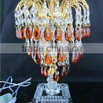 2012 new crystal desk light for hotel and home (R-1090