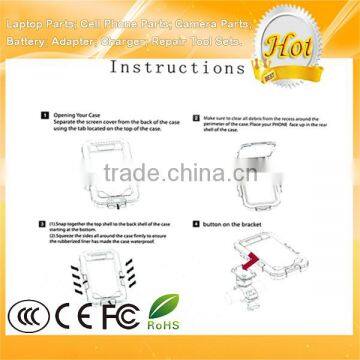 TPU Silicone Bicycle Handlebar Shockproof Waterproof Case for Samsung Galaxy S6 / S6 Edge Black photo-6