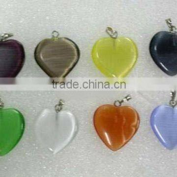 Heart shape shape Synthetic cat eye