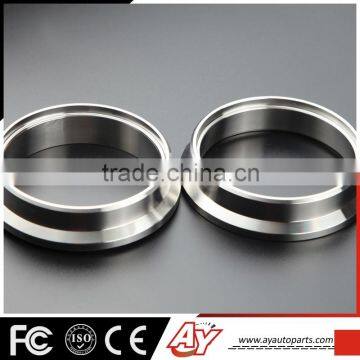 China Factory SS304 3.5" Male/Female Design V BAND CLAMP FLANGE SET