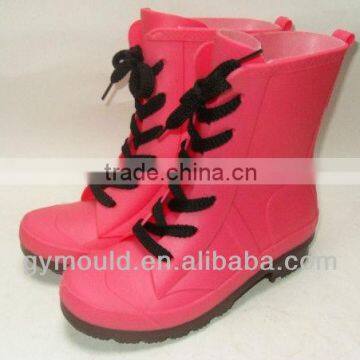 Lady PVC Rain boots Wellington Boots