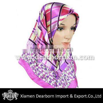 Silk Hijabs OEM EU/US Standard Scarves