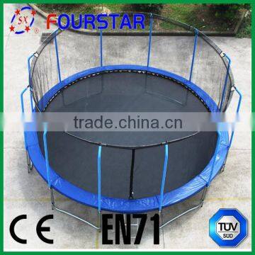 Long Pole Hot Sale Cheap Kids Outdoor Gymnastic Trampoline