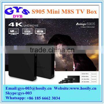 Mini M8S S905 Android 5.1 TV Box KODI16.0 XBMC Fully Loaded 2GB/8GB Smart Media Player