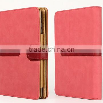 360 Degree rotating fashion leather case for ipad air/air 2