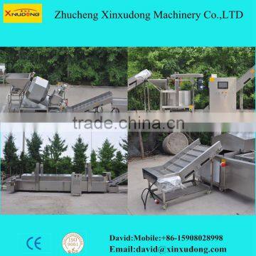 peanut processing machinery with fryer,deoiler,flavor mixer...