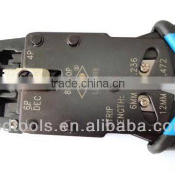 Hand Tools Supplier CAT5 Rj45 Rj11 Rj12 Wire Lan Network Cable Crimping Tool Strip Crimp Pc Network Tool 10p/8p/6p/4p
