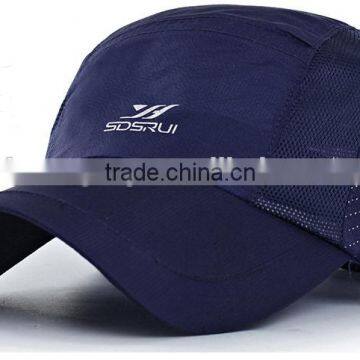 custom big area embroidered mesh baseball cap hat