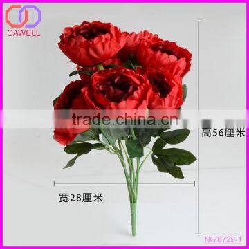 Yiwu Wholesale Silk Peony Decorative Artificial Flower