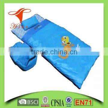 Gecko sleeping bag/ Baby sleeping bag / Indoor &outdoor sleeping bag for kids