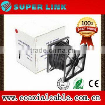 Professional Siamese CATV Cable RG59+2C cctv cable