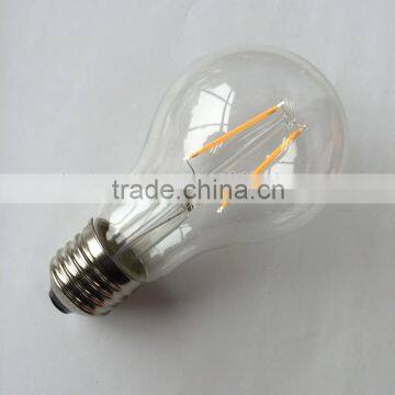 Vintage Warm White LED Filament Bulb A19 A60 2w AC85-265V Decorative Dimmable Light Bulb photo-4
