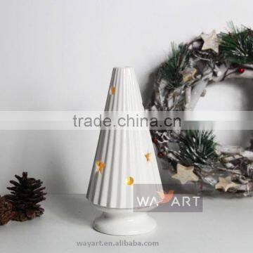 Tealight Christmas Cone Tree Candle Holder