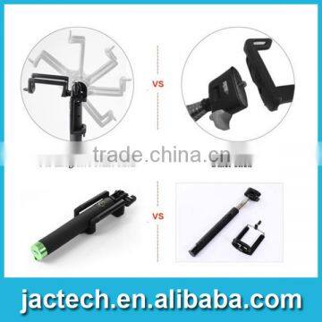 Wireless Remote Shutter Extendable Handheld Selfie Stick Monopod For Phone Camera