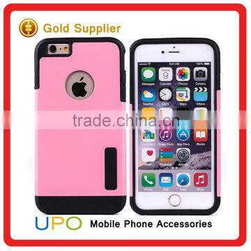 [UPO] High Quality Shockproof Armor Phone Covers Case for iPhone 6S Plus with Kickstand