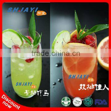 Popular Drinks Menu Recipe Formulation For Plum Red Grapefruit