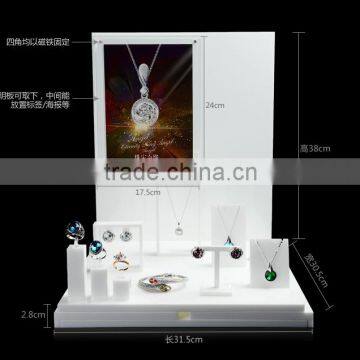 Custom Acrylic Jewelry Display Cases Rack photo-2