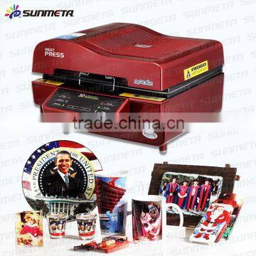 Desktop 3D Vacuum Heat Transfer Machine for phone case, mug,t-shirt, plate etc