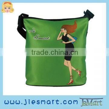 JSMART digital printing square messenger photo-printing bag