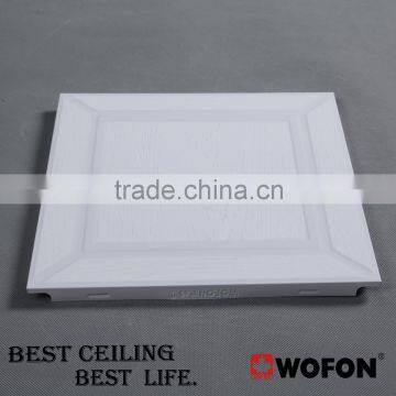 3d ceiling tiles,fireproof suspended ceiling tiles,2x2 metal aluminum ceiling tiles