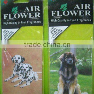 animal shape paper air freshener