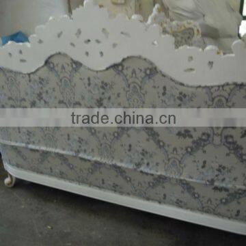 Dubai Sofa Furniture , Antique French Sofa , Furniture Baroque Fabric Sofa DXY-833#