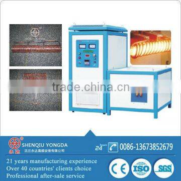 WZP-120 MF 10-25KHZ Tungsten rod heating induction machine for bending forming