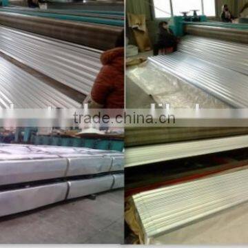 embossed corrugated roofing sheet