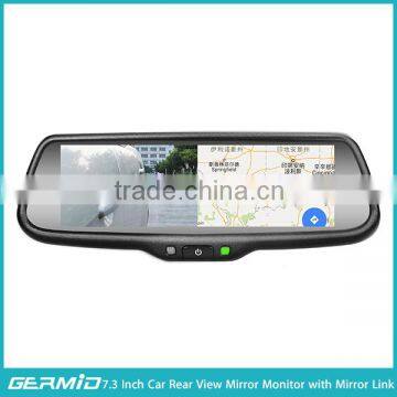 GERMID HIGH BRIGHTNESS REARVIEW MIRROR WITH ANDROID AND IOS MIRROR LINK FUNCTION