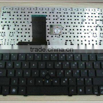 US laptop keyboard for HP Elitebook 2560 black keyboard