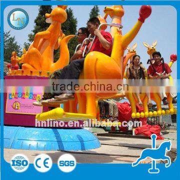 China factory low price amusement park jumping kids rides happy kangaroo ride for sale