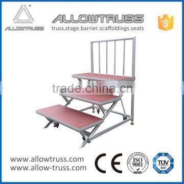 Aluminum Alloy 6061-T6 Custom Sizes Choral Riser With Wheels photo-5