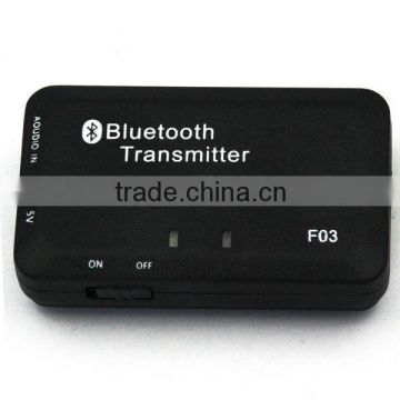 Factory direct supply 3.5mm wireless bluetooth audio transmitter for computer ,tv .