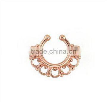 American&European Style New Fashion Fake Nose Ring Non Piercing Nose Ring photo-5