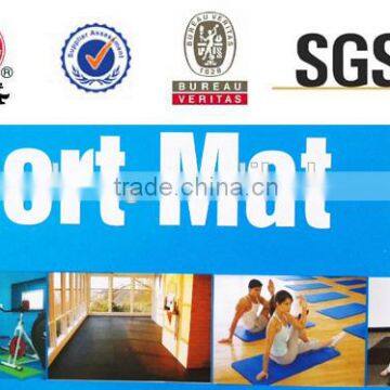 ISO9001 factory different kinds of gym mat