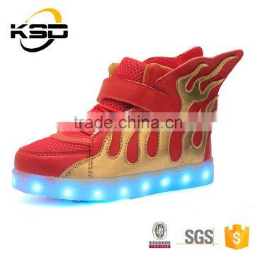 2016 The Newest Durable And Fashionable Kid LED Light Up Shoe