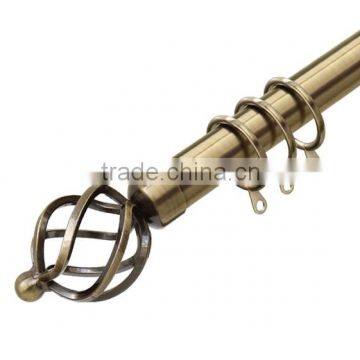 Brass Tubing Finials,Brass Finials For Curtain Poles,Curtain Drapery Rod Modern Finials