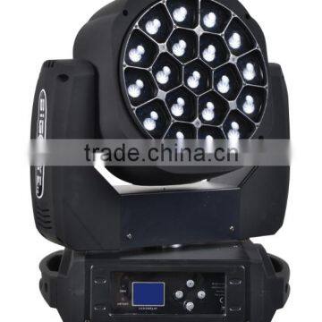 19*15w b i control channels 21 in standard mode led moving head lights