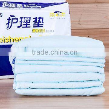 Soft adult breathable paper sterile under pads