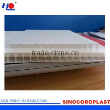 chemical resistance and not rot corrugated plastic back panels