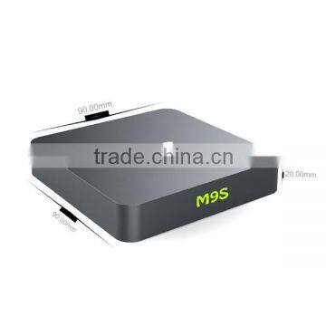 2016 Hot Selling M9S S905 1G 8G tv Box Android5.1 WIFI 2.4G Bluetooth SUPPORT OEM