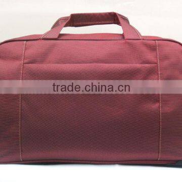 Best Design Red Oxford Big Luggage Bag 600D Polyester Travel Trolley Bag for Promotion