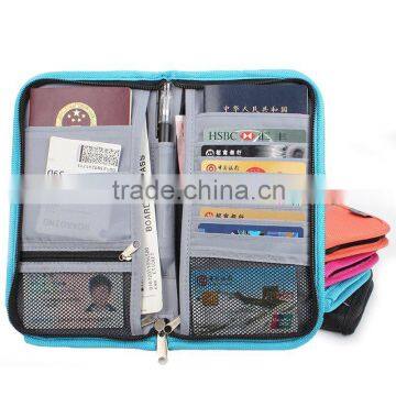 Free Sample Rfid Passport Wallet Rfid Shielding Wallet Secret Wallet