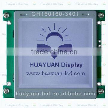 160x160 dot matrix fstn cog lcd module with uc1698 controller for electric power meter