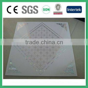 interior decorative hot stamping pvc ceiling panel in zhejiang haining