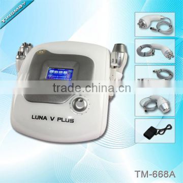 Multipolar rf cavitation facial wrinkle removal machine /skin tightening rf machine