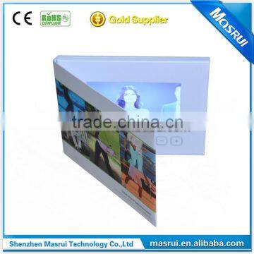 A5/A4 7 Inch Lcd Video Brochure Card