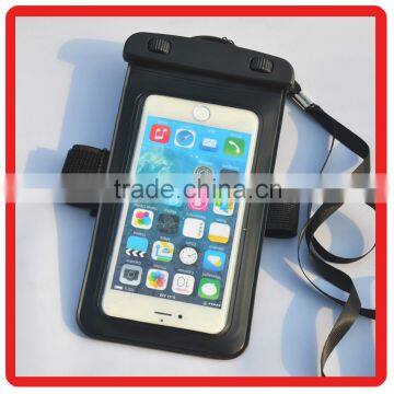 Best quality Sports Waterproof with Armband bag Case IPX8 10M Waterproof mobile phone PVC bag for iphone for samsung