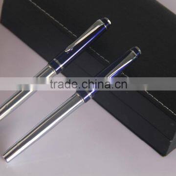 high quality gift pen set,ball pen and roller pen set